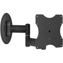Premier Mounts AM50-B Dual Arm Swingout Flat-Panel Display Mount - Fits 10-Inch - 40-Inch Displays up to 50 Lbs.