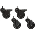 Premier Mounts CAST-BW 3-inch Casters for the BW-BASE
