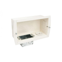 Photo of Premier Mounts GB-INWAVP In-Wall Cable & Component Power Box for Drywall - White - 9.5 W x 6.19 H x 4 D Inches