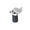 Photo of Premier Mounts PCC-1-1-2 Cheeseborough Clamp with 1.5in Coupler - Mounts to Truss or 1.5in & 2in NPT Pipe
