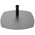 Premier Mounts PSP-S-BASE Low-Profile Single Pole Floor Stand with VPM VESA Mount - 50 Pound Load Capacity