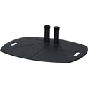 Photo of Premier Mounts TL-BASE Lightweight Dual-Pole Floor Stand Base with PSD-HDCA Adapter