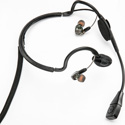 Point Source Audio CM-i3-5F Dual In-Ear Intercom Headset with 5-Pin Female XLR