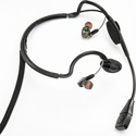 Photo of Point Source Audio CM-i3-5F Dual In-Ear Intercom Headset with 5-Pin Female XLR