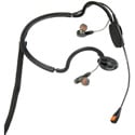 Photo of Point Source Audio CM-i5-5M CM-i5 Dual In-Ear Intercom Headset with Condenser Noise-Cancelling Boom Mic - 5-Pin Male XLR