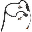 Point Source Audio CM-i5 Dual In-Ear Intercom Headset with Condenser Noise-Cancelling Boom Mic  - 3.5 mm TRRS for iPad