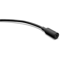 Point Source Audio CO-8WL-XSH-BL SERIES8 Omni Waterproof Low Sensitivity Lav Mic - Shure - Black