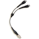 Point Source Audio YSK Mic Cable Adapter - Combines Two Threaded Female Lemo-style Connectors