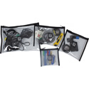 Portabrace POUCH-CLEARSETALL Clear Equipment Pouch - Set of All Sizes