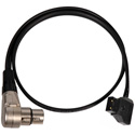 Photo of Laird POWERTAP-36IN Anton Bauer PowerTap (P-Tap) to Right Angle 4-Pin XLR Female Power Cable - 36 Inch