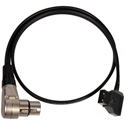 Anton Bauer PowerTap (P-Tap) to Right Anlge 4-Pin XLR Female Power Cable 28 Inch