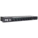 ADJ POW-R BAR RACK USB Rachmount 8 Switchable 3-Prong Outlets 2 HOT 3-Prong Outlets & 2 USB Ports Power Center