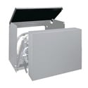 Middle Atlantic PPM-LID12 Top Lid for PPM Series Racks - 12-Inch Depth