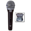 Superlux PRA-C5 Handheld Super Cardioid Mic 5pk With On/Off Switch Case And Mic Holders