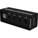 ProCo AODST-4XM AoDST 4 Channel NEUTRIK Male XLR Output Dante Drop Box