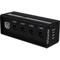 ProCo AODST-4XM AoDST 4 Channel Neutrik Male XLR Output Dante Drop Box