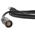Pro Co DURAPATCH-1NB45 Cat5e Cable - Black Neutrik EtherCon Male To Standard RJ45 Connector - 1 Foot
