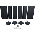 Primacoustic London 12 Studio Acoustic Room Kit for up to 150 Square Feet - Black