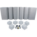 Photo of Primacoustic London 16 Studio Acoustic Room Kit for up to 200 Square Feet - Grey