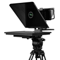 Prompter People FLEXP-19HB Flex Plus Teleprompter - 19in Glass - Highbright Monitor - Sled Base Model