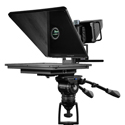 Photo of Prompter People FLEXP-S19 Flex Plus Teleprompter - 19in Trapezoidal Glass - 400 Nit Monitor - Sled Base Model