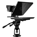 Prompter People FLEXP-S19HB Flex Plus Teleprompter - 19in Trapezoidal Glass - Highbright Monitor - Sled Base Model