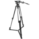 Photo of Prompter People TRI-HD500 3-Section Aluminum Heavy-Duty Tripod System with Spreader - 50lb Capacity