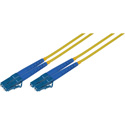 Photo of Camplex PSMD9-LC-LC Premium Single Mode Duplex LC Plenum Fiber Optic Patch Cable - Yellow - 33 Meter