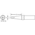 Photo of Weller PTA7 Screwdriver Solder Tip 700 Degree .062in x .62in