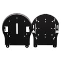 PTZOptics PT-CM-3-BK Universal Design PTZ Camera Large Ceiling Mount - Black