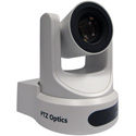 PTZOptics 12X Optical Zoom - USB 3.0 IP Network RJ45 HDMI CVBS - 1920 x 1080p - 72.5 Degree FOV - White - US Style Power