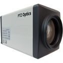 PTZOptics 20x 1080p NDI HX HD-SDI Box Camera - White - US Style Power Supply