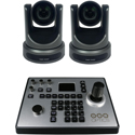 Photo of PTZOptics PT20X-SDI-GY-G2 2x PTZ Camera Kit with JOY-G4 PTZ Joystick Controller - 20x Zoom/SDI-HDMI/CVBS/IP Streaming