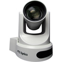 PTZOptics 30X Optical Zoom - NDI HX 3G-SDI HDMI CVBS IP Streaming - 60.7 Degree FOV (White with US Power Supply)