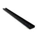 PTZCam PTZC-CS-RAIL Metal 1 Foot Cold Shoe Rail with 1/4 20 and 3/8 Inch Mounting Holes - Black