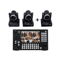 Photo of PTZCam Switch N8 PTZ Camera Controller & Switcher Streaming Bundle w/3x UV510A FHD PTZ Cameras & HDMI Out