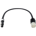 Photo of Laird NEUTRIK powerCON 3-Pole 15-Amp Type B to Edison AC Female Receptacle Power Cable - 10 Foot