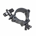 ProX T-C9H-BLK Aluminum Slim M10 O-Clamp with Big Wing Knob for 2 Inch Truss - Tube Capacity 165 lbs - Black Finish