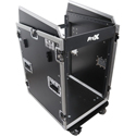 Photo of ProX T-16MRSS13ULT Universal 19 Rackmount Mixer Flight Case W-13U Top and 16RU Front W-2 Side Work Tables