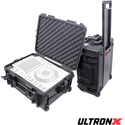 ProX Live XM-CDHW UltronX Watertight Case - Holds CDJ-3000 / 12 Inch Mixers w/ Handle and Wheels