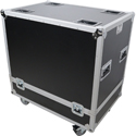 ProXLP XS-322127SPW Universal Line Array Speaker Flight Case with Caster Wheels - Holds QSC KS118