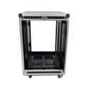 ProX XS-SLAM16U20 16RU 20-Inch Deep Vertical Rack to Rack Shock Mount Case with 2 Sliding Slam Doors & Casters