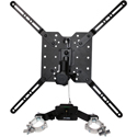 ProX XT-MEDIA MOUNT Universal 32-80-In TV Bracket Clamp with Vesa Mount for F34 F32 & 12-In Bolt Truss/Speaker Stand