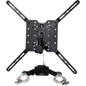 ProX XT-MEDIAMOUNT Universal 32-80-In TV Bracket Clamp with Vesa Mount for F34 F32 & 12-In Bolt Truss/Speaker Stand