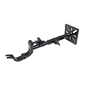 ProX XT-TC5LEDPABLK 10in - 13in LED Panel Wall Mounting Plate to Extension 2-Inch Pole Truss Clamp - Black