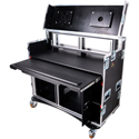 Photo of ProX XZF-AVPRO2X12U2X4U Mobile AV Broadcasting Streaming Recording Studio Workstation Case with 2x 4U Top/2x 12U Bottom