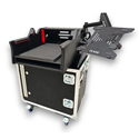 Photo of ProX XZF-YDM7COMPACT1ULMA ATA-300 Style Flip-Ready Console Case with Hydraulic Lifting 1U Rack Space and Auto Casters