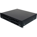 Photo of My Custom Shop 2RU Rack Draw w/ 20 NEUTRIK D knockouts 1 9-Pin and 1 15-Pin D-Sub