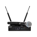 Shure QLXD24/B58-J50A Beta 58 Vocal Wireless Mic System - 572 - 608 MHz & 614 - 616 MHz - B-Stock (Vendor Refurbished)