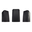 QSC AD-S4T-BK Two-Way 4 Inch Surface Mount Loudspeaker- Black - Pair